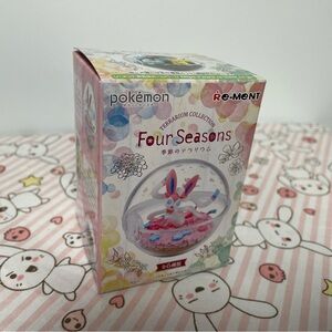 Pokemon Terrarium Re-Ment Four Seasons Blind Box Diorama Figurine Toy